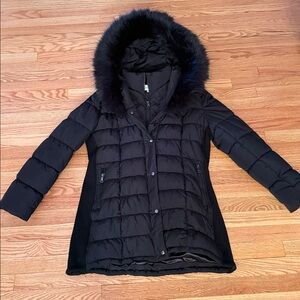 Calvin Klein Womans Black Puffer Jacket XL